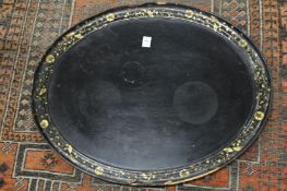 A papier mache tray.