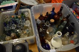 Quantity of old bottles and jars etc.