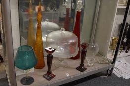 Decorative glassware.