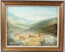 RAOUL MILLAIS 'The Sanctuary' oil on canvas board signed 33.5 x 44cm