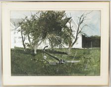 AFTER ANDREW WYETH (1917-2009) 'Sea Anchor' colour print 48 x 66cm