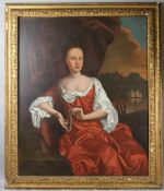 BRITISH SCHOOL (18TH / 19TH CENTURY) Portrait depicting Dorothy, wife of William Herrick oil on