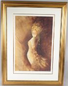 CHARLOTTE ATKINSON (b.1973) 'Masquerade' colour print 41/95 signed and titled in pencil 72 x 47cm