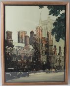 FRED TAYLOR 'Cambridge on the London and North Eastern Railway' colour lithographic poster text on