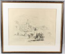 SALVADOR DALI (1904-1989) Rome and Cadaqués etching signed in pencil 42 x 57cm