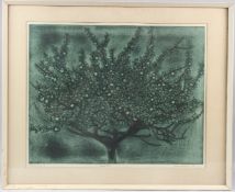 ARTHUR HACKNEY (1925-2010) 'Apple Tree' etching / aquatint artists proof 1/10 signed and titled in