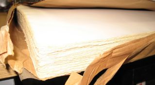 [PAPER] approx. 100+ sheets of paper 13.5 x 16.75 inches, watermarked 