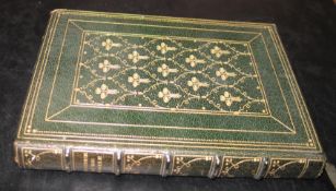 [BINDING] MAETERLINCK (M.) Treasure of the Humble, 8vo, full green morocco gilt by MORRELL (wear