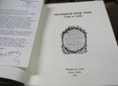[HOROLOGY] CROM (T.) Horological Shop Tools 1700 - 1900, 4to, illus., clo., 1st Edn., Florida,