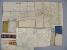 [MAPS] Selection of 11 maps and prints of China, Europe, United Kingdom, Turkey and war map etc. (