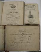[MUSIC: HYMN BOOKS, PSALMODIES, etc.] Webbes's Collection of Psalm Tunes for Four Voices, sm. obl.