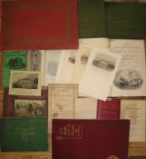 [ISLE of WIGHT] a collection of viewbooks, ephemeral items etc., 19th and early 20th c. (Q).[