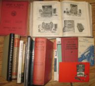 [TRADE CTALOGUES] diverse coll'n of catalogues, company histories, publicity material, incl.