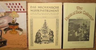 [MUSICOLOGY] q. of periodicals relating to MECHANICAL MUSIC, MUSICAL BOXES, etc. (Q).[Provenance;