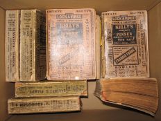 [TOPOGRAPHY] KELLY's DIRECTORY of PINNER, Hatch End, Northwood & C., coll'n of 9 vols., 8vo, 4