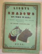 [SHADOW PLAY] Lights and Shadows on the Wall...by Frank Fireside, 4to, 8 ff. illus., upper cover