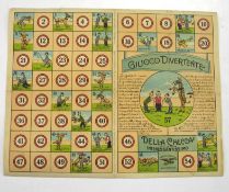 [GAME] Italian board game, 13 x 17 inches, folds, u/f. (1).