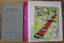 [AVIATION] AIRPORTS, etc., small q. of material relating to London, Croydon etc., incl. Norman &