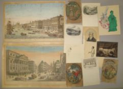 [PRINTS] View of the Custom House with part of the Tower taken from the River 1753; View de l'