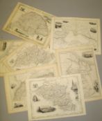 [MAPS] maps by John Tallis (7 total): Black Sea, Belgium x 2, British Guyana x 2, Hungary, North