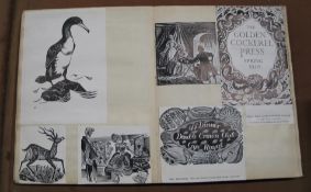 An album of magazine clippings of Modern British Artists.