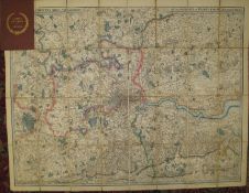 [LONDON MAP] LAURIE (R.H.) Survey of the Country Around London to the Distance of Thirty Two Miles