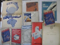[AVIATION] a coll'n of DISPLAY & EXHIBITION souvenir brochures, 1920's - 1960's (Q).[Provenance; the