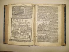 [EARLY PRINTING / WOODCUTS] [Supplemeto del Supplemento del Croniche] folio, lacks title &