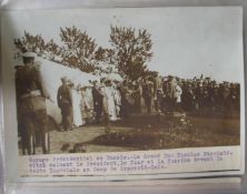 [PRESS PHOTOGRAPHS] a collection of 51 silver print press prints from a French photo agency, all