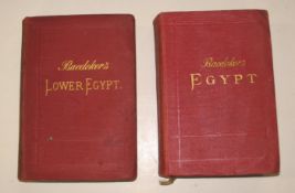 [EGYPT] Baedeker's Egypt...Part First: Lower Egypt, 8vo, maps etc., cloth gilt, 2nd Edn, Leipsig,