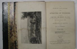 [WINCHESTER] MILNER & HUSENBETH, History and Survey of the Antiquities of Winchester, 2 vols.,