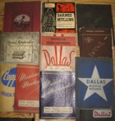 [MUSIC / TRADE CATALOGUES] a collection of 12 musical instrument catalogues, i.e: 3 x James T.