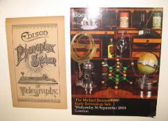 [TELEGRAPHY] EDISON Phonoplex System of Telegraphy, 8vo pamphlet, pictorial paper wrappers (spine