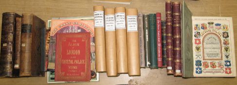 [GREAT EXHIBITION of 1851] a collection of books, contemp. & later, respecting the exhibition (Q).[