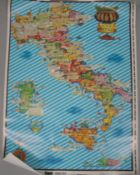 Wine map of Italy, col. poster, 1977 (1).