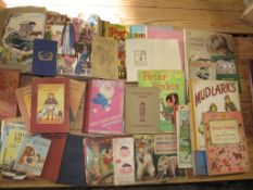 [CHILDREN'S] q. of misc., including a scrapbook (Q).