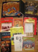 [FAIRGROUNDS, CIRCUS, etc.], misc. incl. review copy of Weedon & Ward's Fairground Art; folder of