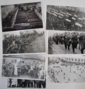 [RUSSIAN REVOLUTION] 14 gelatin silver copy prints of contemporary photographs showing aspects of
