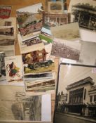 POSTCARDS, photographs, ephemera, misc. (Q).[Provenance; the Library of Arthur W.J.G. Ord-Hume, lots