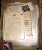 [MUSICOLOGY] Q. of prints, ephemera, extracted adverts, etc., relating to organs, piano-players,