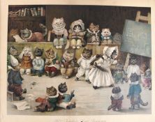 [PRINTS] 1. Bird of Paradise. 2. Photo of Venice. 3. Mrs Tabitha's Cats Academy by Louis Wain (3).