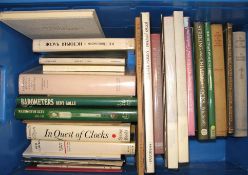 [HOROLOGY] a misc. coll'n of books on various aspects of clocks (Q).[Provenance; the Library of