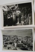 [THE HOLY LAND] a collection of 27 small silver prints of sites, mainly in Jerusalem, c. 1930.