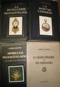 [HOROLOGY] CHAPUIS (A.) La Montre Chinoise, 4to, illus., Geneva [1983]; & 3 other works by