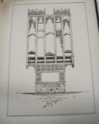 [MUSICOLOGY] DUTTON (F.) Church Organs: their Position and Construction, folio text illus., 6 + 6