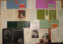 DUSTWRAPPERS, coll'n of 14 loose d.j.'s after Cecil Beaton, Michael Ayrton et alia (14).