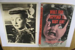 [FILMSTAR PHOTO, SIGNED] BETTE DAVIS, 