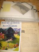 [AVIATION / CIERVA] ORD-HUME (A. W. J. G.) Juan de la Cierva and his AUTOGIROS, 4to, illus. pict.