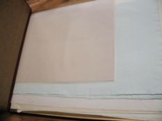 [PAPER] a large album of paper and some loose, 20th c. (Q).