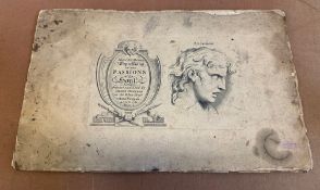 [PRINTS] Mons.r Le Brun's Expression of the Passions of the Soul, obl. folio, title & 9 ff.